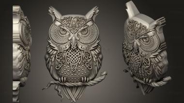 3D model owl (STL)